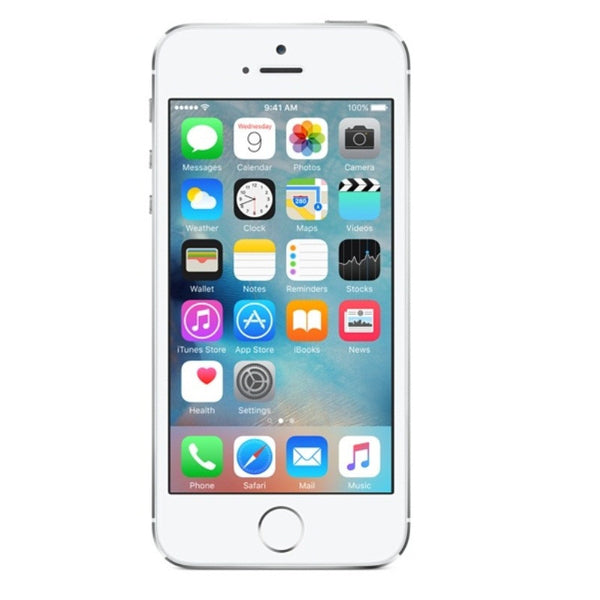 Apple iPhone 5S 32GB 4G LTE Silver Unlocked (Refurbished - Grade A) Apple iPhone 5S 32GB 4G LTE Silver Unlocked (Refurbished - Grade A)