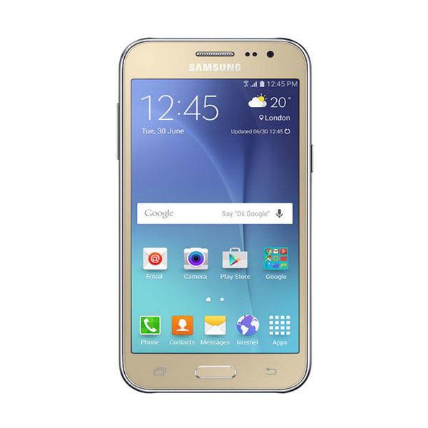 Samsung Galaxy J2 Duos 8GB 3G Gold (SM-J200H/DS) Unlocked Samsung Galaxy J2 Duos 8GB 3G Gold (SM-J200H/DS) Unlocked