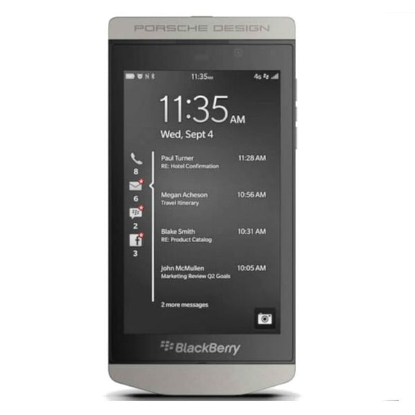 BlackBerry Porsche Design 64GB 4G LTE Silver (P9982) Unlocked