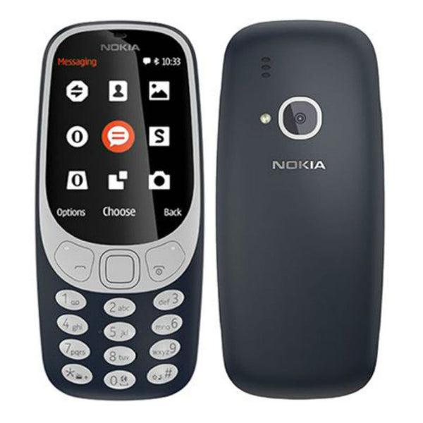 Nokia 3310 (2017) Dual 16MB 2G Matte Dark Blue Unlocked (CN Version)
