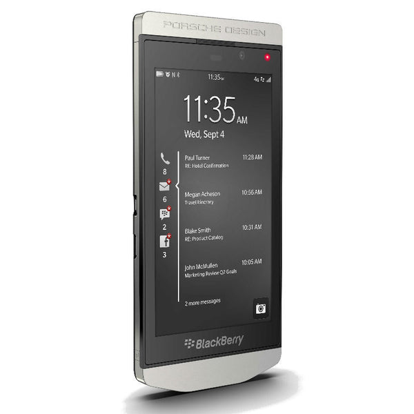 BlackBerry Porsche Design 64GB 4G LTE Silver (P9982) Unlocked