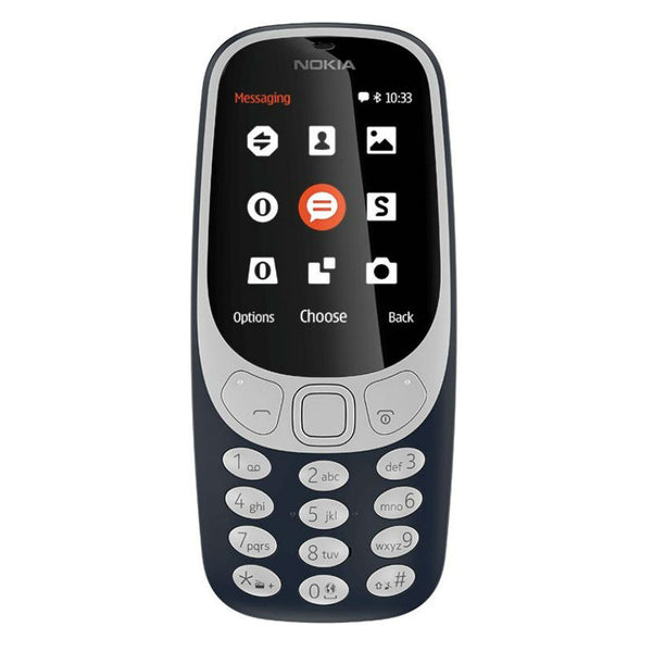 Nokia 3310 (2017) Dual 16MB 2G Matte Dark Blue Unlocked (CN Version)