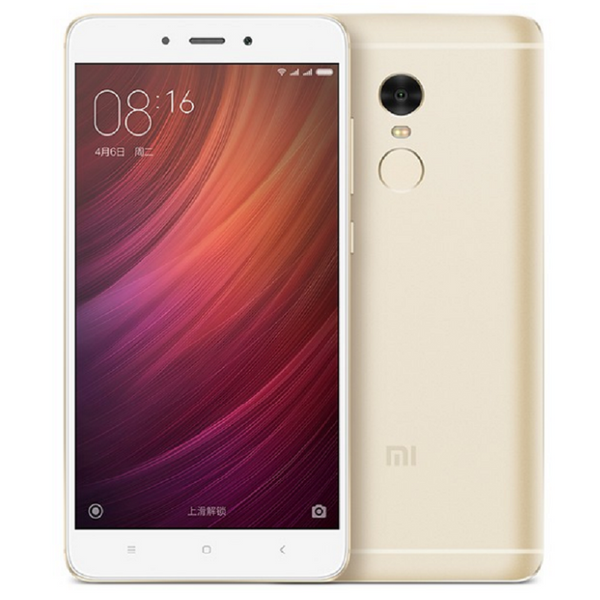 Xiaomi Redmi Note 4 Pro Dual 64GB 4G LTE Gold with 3GB RAM Unlocked