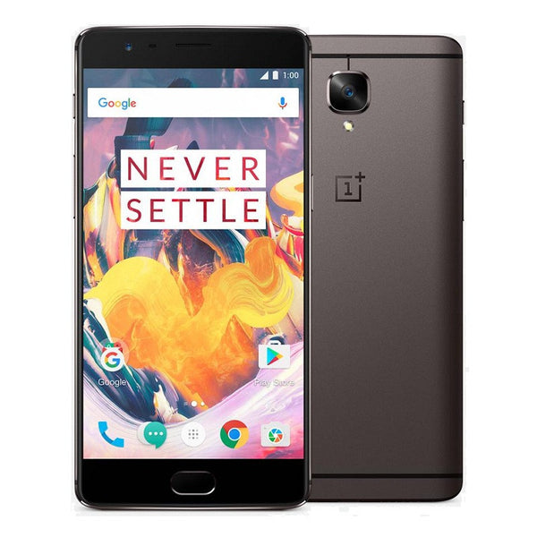 OnePlus 3T Dual 64GB 4G LTE Gun Metal Unlocked (CN Version)